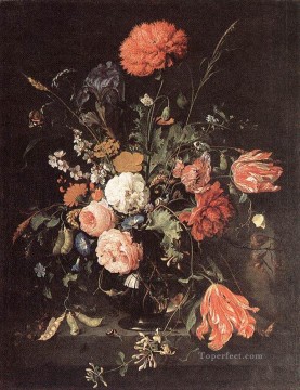 barroco Painting - Jarrón De Flores 1 Barroco Holandés Jan Davidsz de Heem